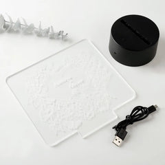 Boundless Love Personalized LED Lamp