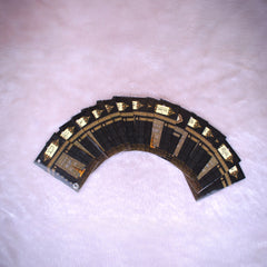 Complete 30 Para Arabic Quran Gift Set arranged in a fan layout, perfect for Ramadan and Eid gifting with elegant Kaaba-inspired design.