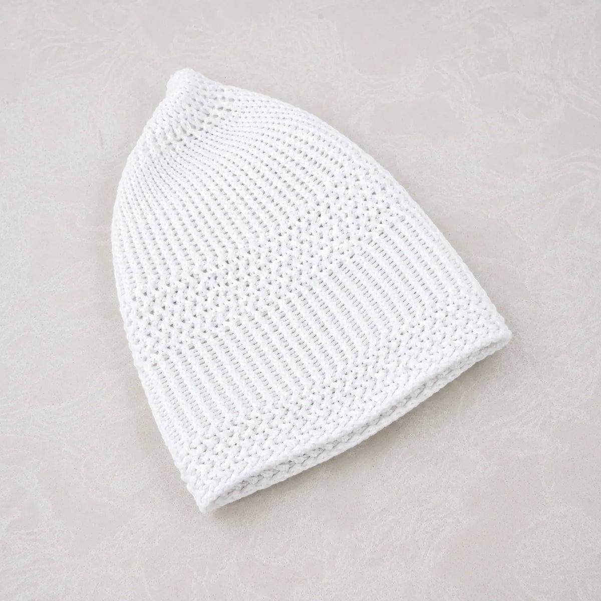 Classic White Prayer Topi
