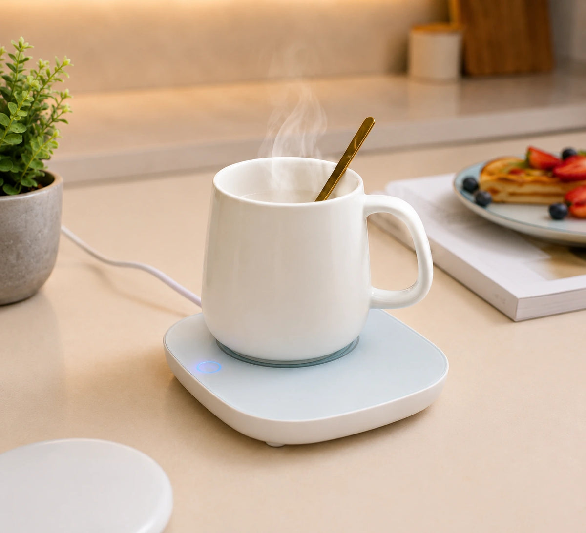 Constance Intelligent Constant-Temperature Mug with Heating Coaster