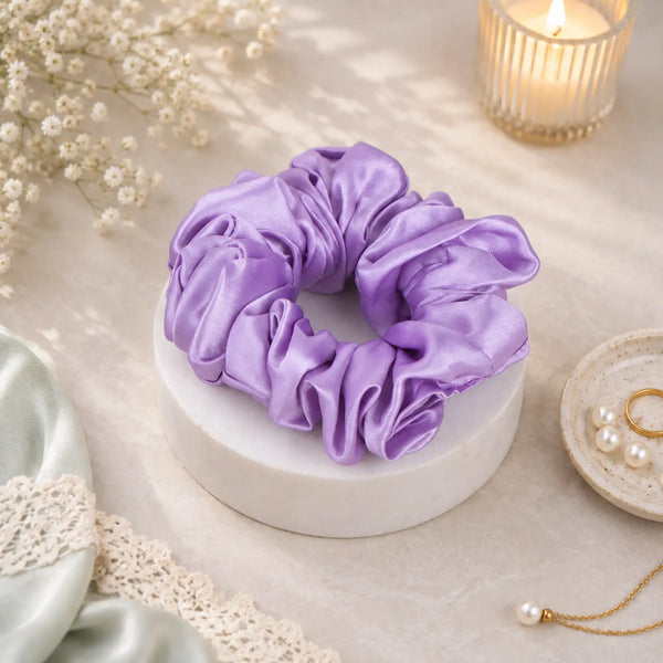 Purple Scrunchie