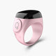 Pink Noor Zikr Ring - Smart Tasbeeh featuring LED display and button for digital Tasbeeh. A thoughtful gift for Muslim women.