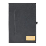 Close-up of the Black Diary Pen Combo Set for Office tip and body design
