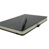 Black Diary Pen Combo Set for Office shown up close with premium finish detail