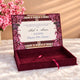 Maroon Flakes Barkat-e-Nikah Bridal Set