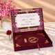 Maroon Flakes Amaanat-e-Nikaah (امانت نکاح) Bridal Quran Set
