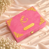 Paigham-e-Qubool Royal – Personalised Nikah Invitation Box with Golden Frame
