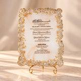 Dawat-e-Nikah – Personalised Resin Nikah Invitation Frame