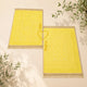 Offwhite & Offwhite Rectangle Couple Janamaz with Heart