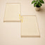 Champagne Gold & Champagne Gold Rectangle Couple Janamaz with Heart