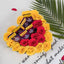 Cadbury With Rose - Chocolate Gift Set featuring Dairy Milk bars arranged with red and yellow roses in a heart-shaped floral bouquet. Ideal for romantic gifts.