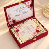 Dawat-e-Qubool – Personalised Nikah Invitation Box