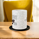 Side view of Dua Mug (350ML) showing partial 'Just Dua It!' and name personalization, ideal for Ramadan gifts and daily spiritual reminders.