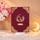 Maroon Flakes Amaanat-e-Nikaah (امانت نکاح) Bridal Quran Set