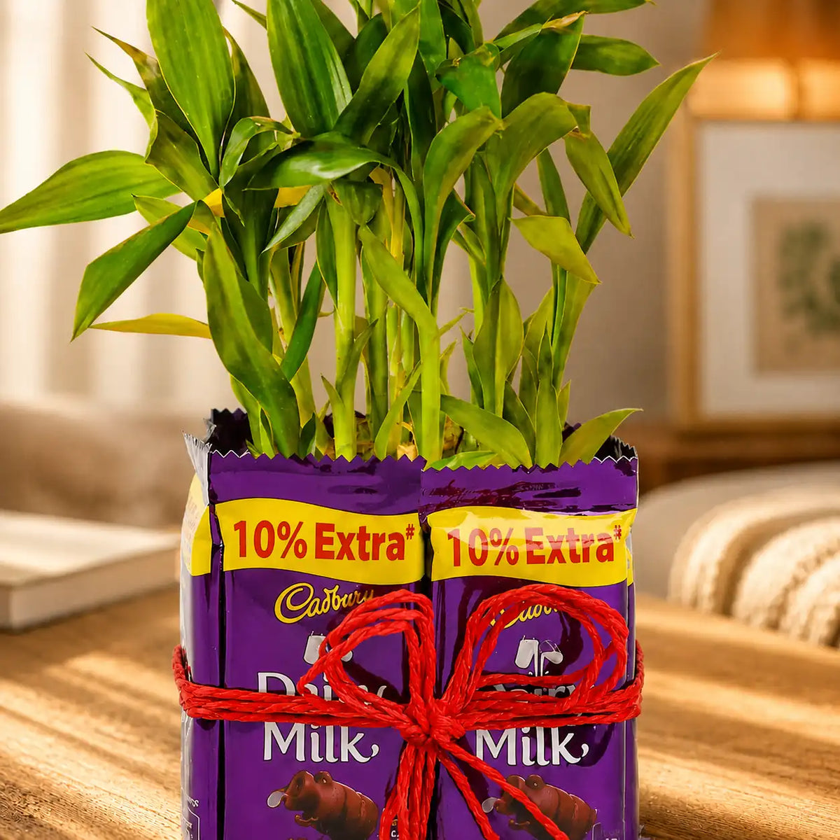 Exquisite 2 Layer Bamboo with Chocolates