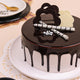 Mouth Melting Chocolate Cake — front view, freshly baked