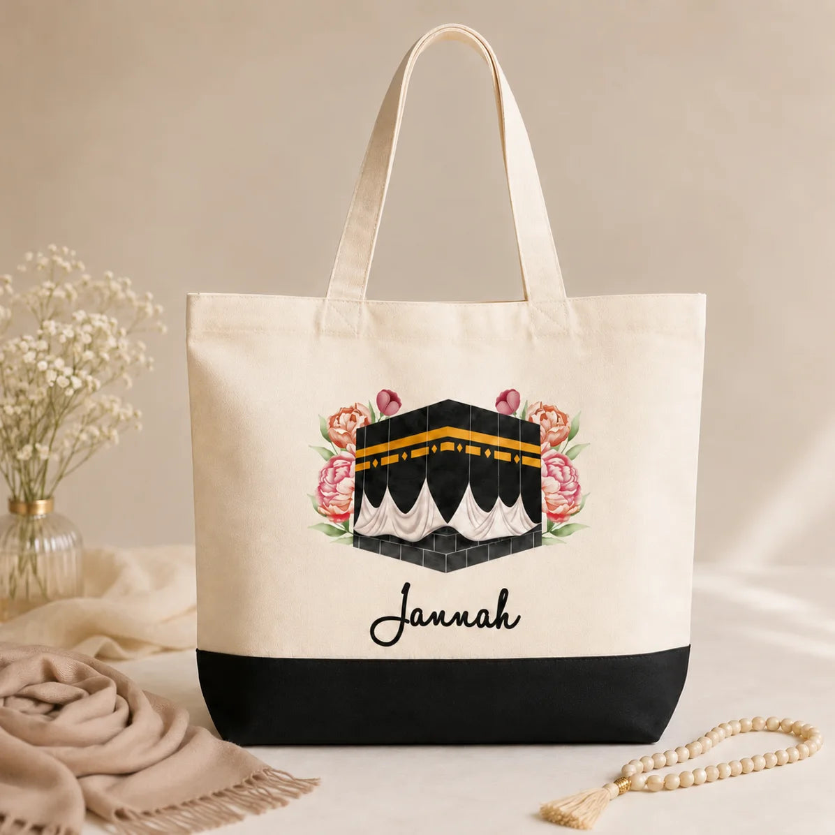 Sacred Journey Personalized Kaaba Tote Bag