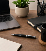 Metal Powder Coating Premium Ball Pen in elegant gift-ready packaging