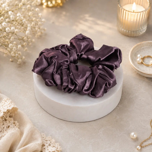 Maroon Scrunchie