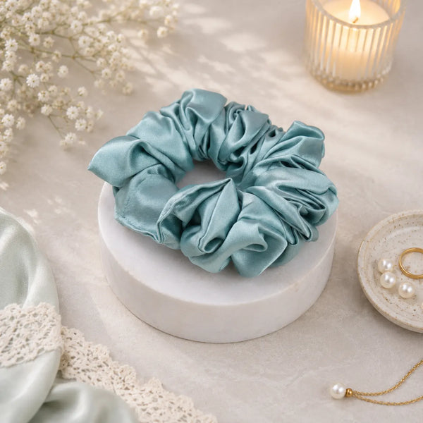 Green Scrunchie