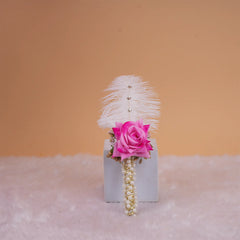 Nikah Pen with Pink Rose