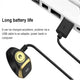 Noor Zikr Ring - Smart Tasbeeh charging via USB cable. Long battery life for uninterrupted Zikr and prayer use.