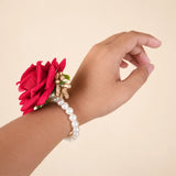 Floral Bracelet Favors with name
