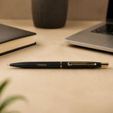 Sterling Gold Pollux Premium Ball Pen shown up close with premium finish detail