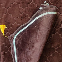 Brown Dome Premium Janamaz with name