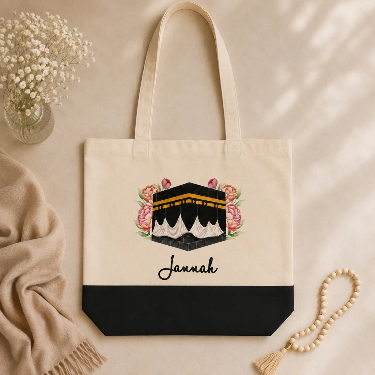 Sacred Journey Personalized Kaaba Tote Bag
