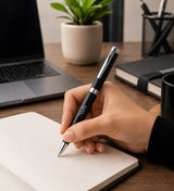 Metal Powder Coating Premium Ball Pen shown up close with premium finish detail