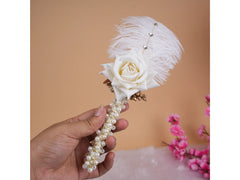 Nikah Pen with White Rose