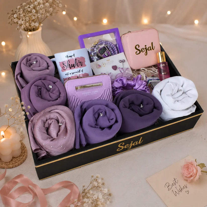 Garden of Hayaa Premium Hijab Hamper Main image