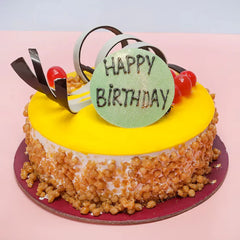 Birthday Butterscotch Cake