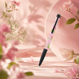 Close-up of the Blooming Flora Premium Ball Pen tip and body design