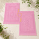 Pink & Pink Rectangle Couple Janamaz with Heart