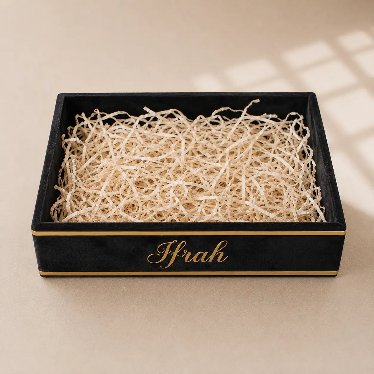 Black Velvet Tray