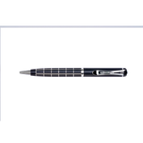 Black pen with grid pattern on a white background