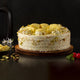 Delicious Rasmalai Cake — front view, freshly baked