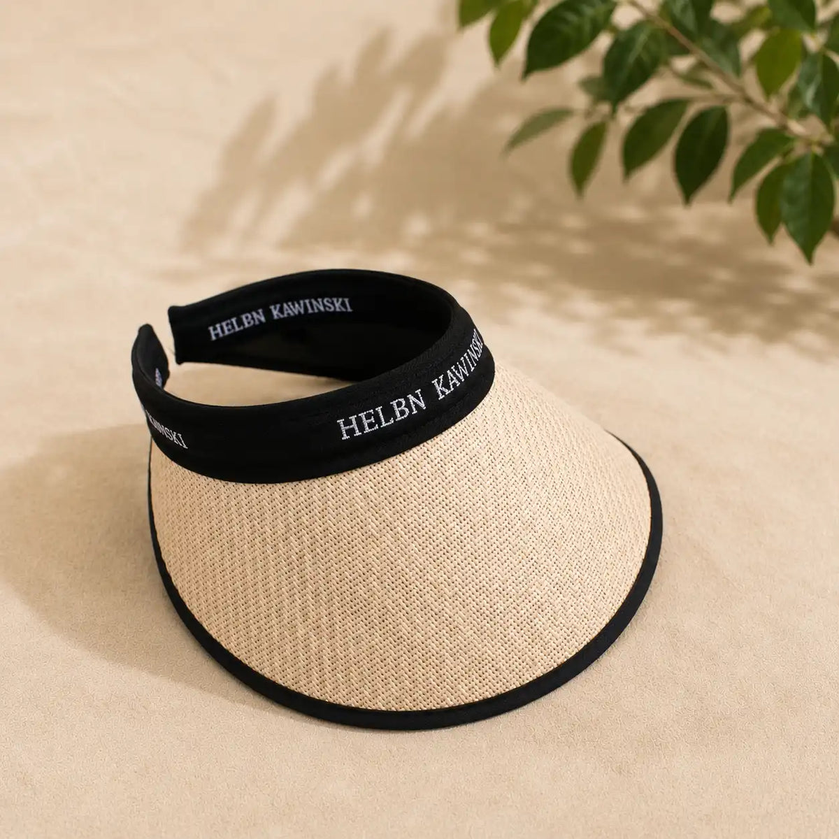 Jute Sun Visor Hat for Hajj & Umrah