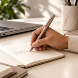 Opulent 2 Premium Ball Pen with Bronze Finish in elegant gift-ready packaging