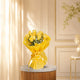 8 Yellow Roses — fresh flower bouquet | Hadiyah Gifting