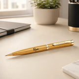 Gold Star Premium Design Ball Pen shown up close with premium finish detail