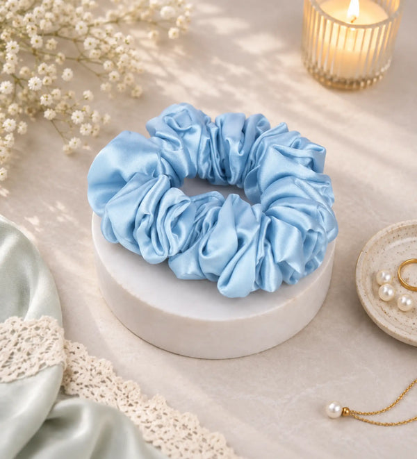 Blue Scrunchie