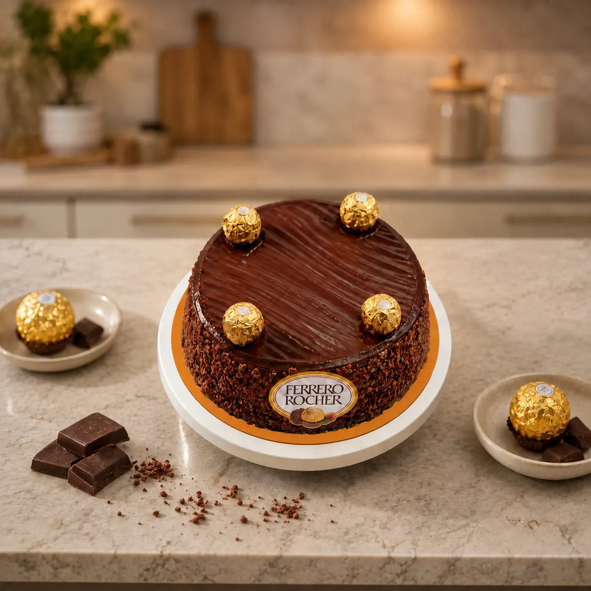 Ferrero Rocher Chocolate Cake 500gms