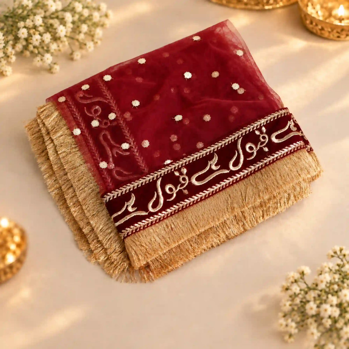 Zeenat Bridal Nikah Dupatta