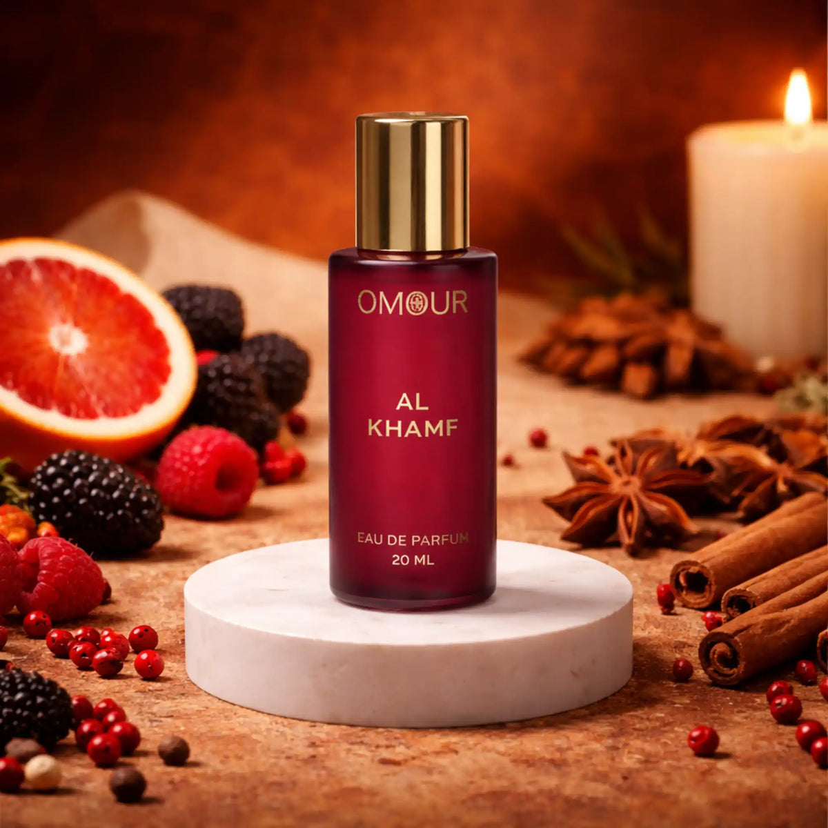 Omour Arabian Collection perfumes with floral and woody scents