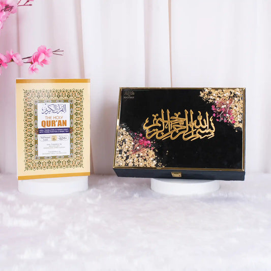 30 Para Quran Floral Pearl Collection
