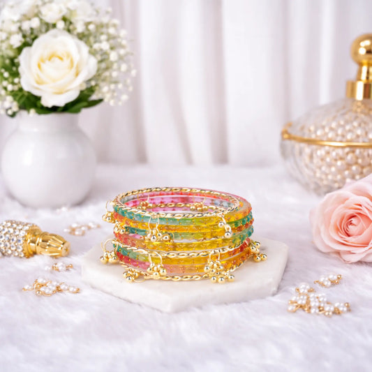 Kashmiri Festive Bangles (Pack of 12)