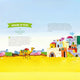 Message of Peace page from Bedtime Quran Stories - Quran Stories for Kids | Illustrated, showing Prophet Muhammad’s teachings with a desert village scene.
